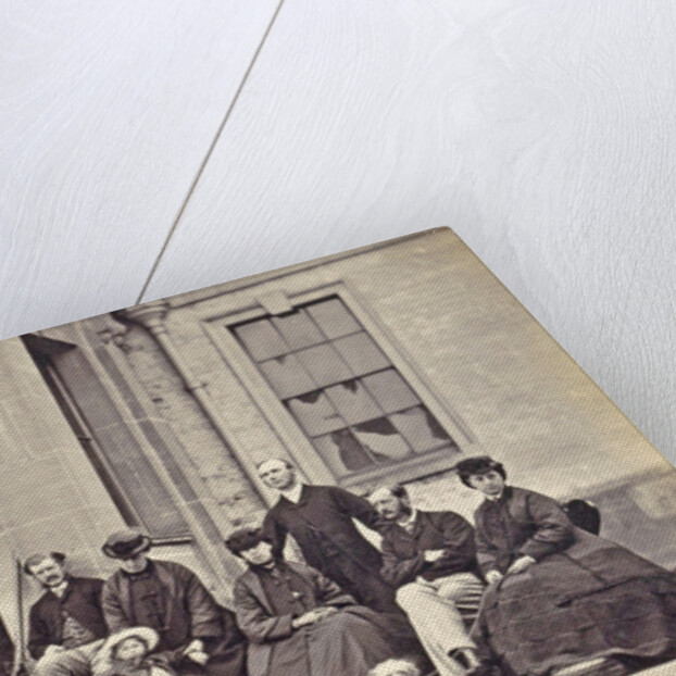 Portrait of the Peel family for a country house in Newbury by Anonymous