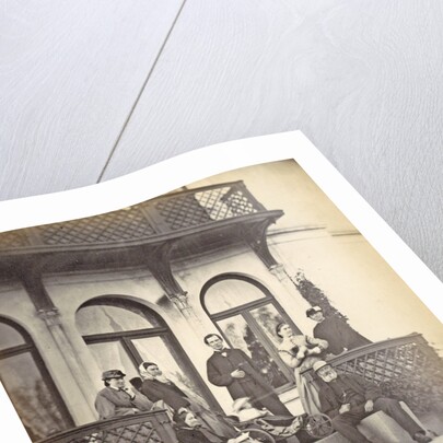 Portrait of the family Yates for a country house in Christiania by Anonymous