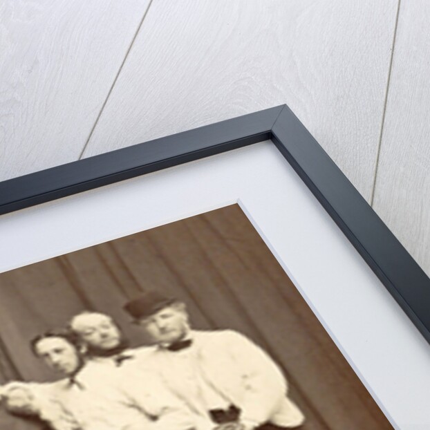 Group portrait of the members of the Christiania Cricket Club by Anonymous