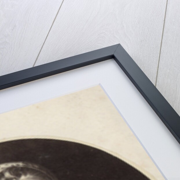 Photo Reproduction of a painting of a girl with a Jan Klaassenpop by Anonymous