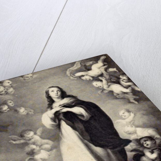 Pprint of a painting by Bartolomé Esteban Murillo by Anonymous