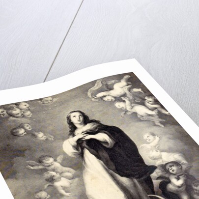 Pprint of a painting by Bartolomé Esteban Murillo by Anonymous