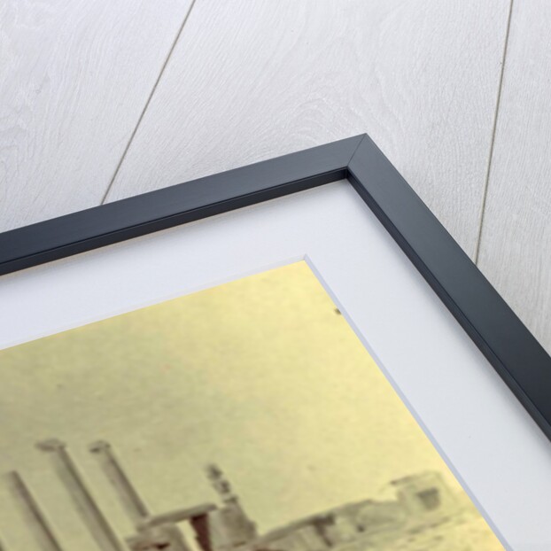 View of ruins of Persepolis by Antoine Sevruguin