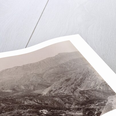 Mountain landscape in Persia by Antoine Sevruguin