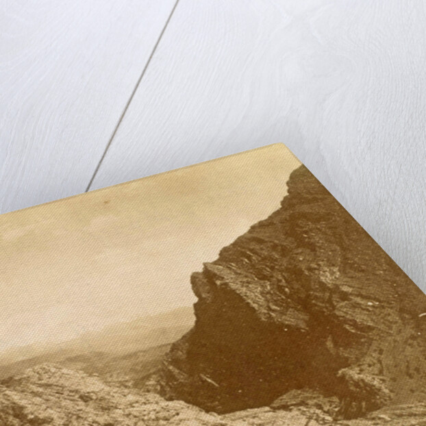 Gorge in Elboersgebergte in Persia by Antoine Sevruguin