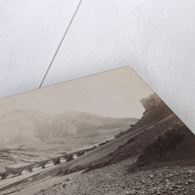 Bridge over a river in Qazvin towards Mezeh by Anonymous