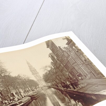 Amsterdam, Groenburgwal Canal by Anonymous