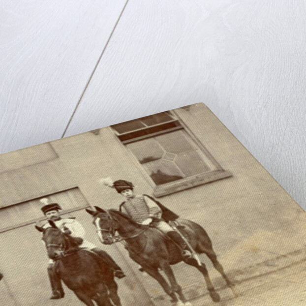 Three men on horseback by Anonymous