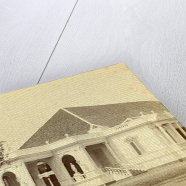 Exterior of Comedy Building in Batavia, Indonesia by Anonymous