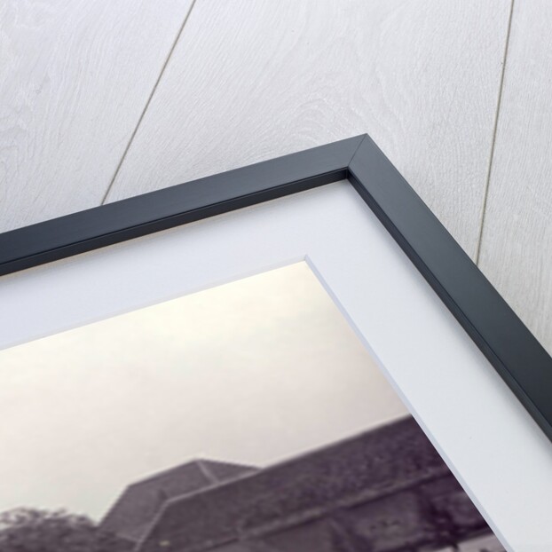 Military barracks in Surabaya with making the Aceh monument, Indonesia by Anonymous