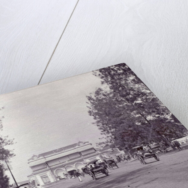 View of the property from the company Grimm (Cake Palace) at the Pasar Besar in Surabaya, Indonesia by Anonymous