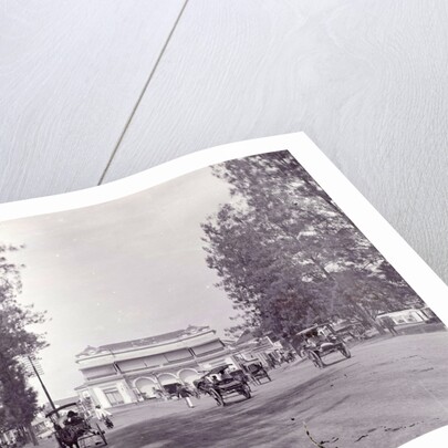 View of the property from the company Grimm (Cake Palace) at the Pasar Besar in Surabaya, Indonesia by Anonymous