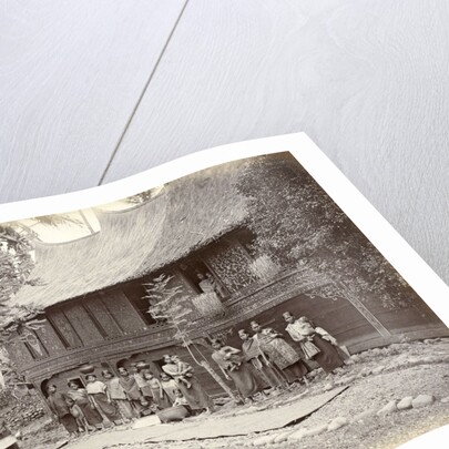 Women with children for a house in Sumatra by Anonymous