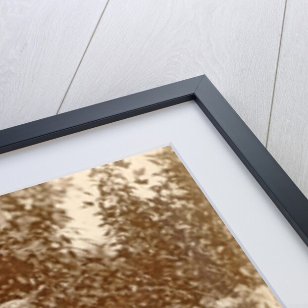 Group of wooden sculptures in the open air in the Dutch East Indies, Indonesia by Anonymous