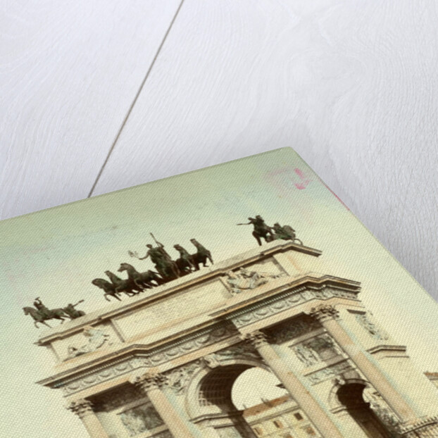 Arco della Pace in Milan Italy by Anonymous