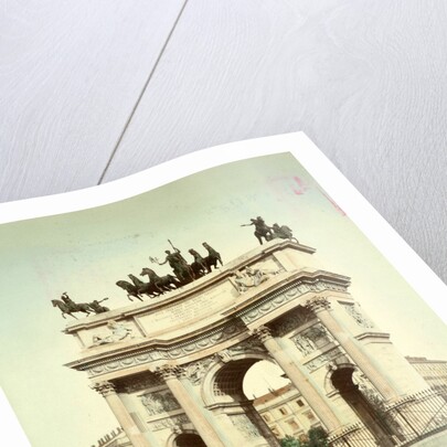 Arco della Pace in Milan Italy by Anonymous