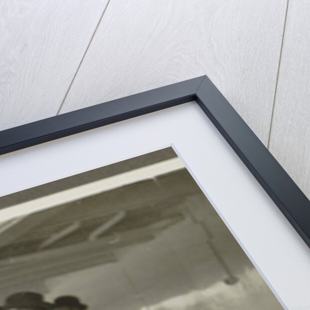 Two men wearing life jackets on board a ship by Anonymous
