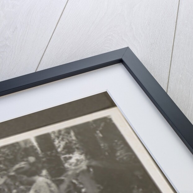 Group of men and women in a forest by Anonymous