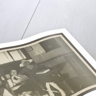 Two men and two women on board a ship by Anonymous