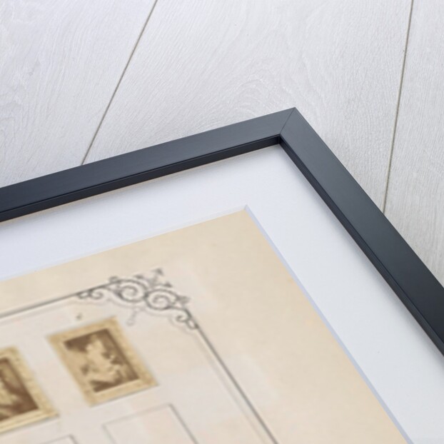 Two album pages with names and pictures of various people and scenes by Anonymous