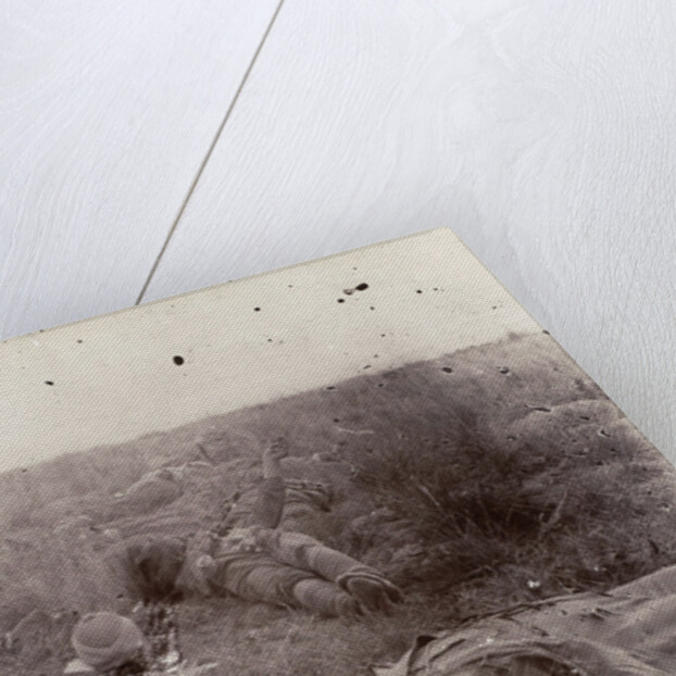 Englishmen slain at Spioencup,the battle of Spion Kop, Second Boer War by Anonymous