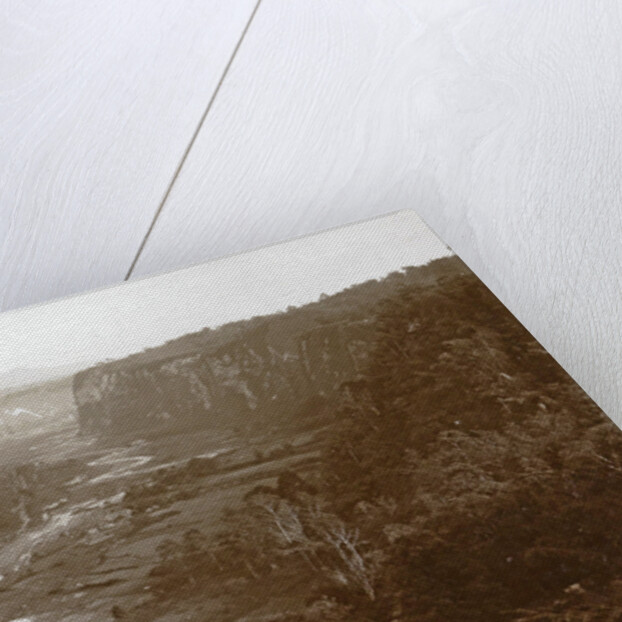 Sumatra indonesia face on fields at Karbouwengat, Fort de Cock by Christiaan Benjamin Nieuwenhuis