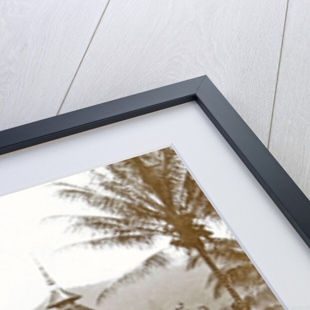 Sumatra, Indonesia Padang Bovenlanden with mosque by Christiaan Benjamin Nieuwenhuis