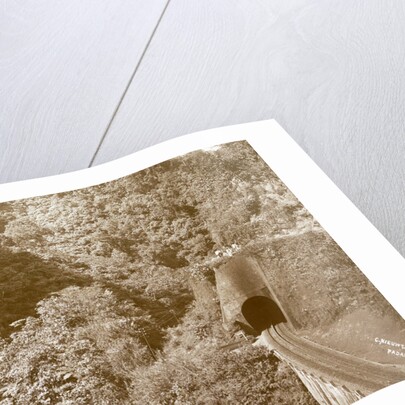 Sumatra indonesia railway in Anai Gorge by Christiaan Benjamin Nieuwenhuis