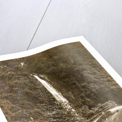 Sumatra indonesia, Anai Gorge from train with railway by Anonymous