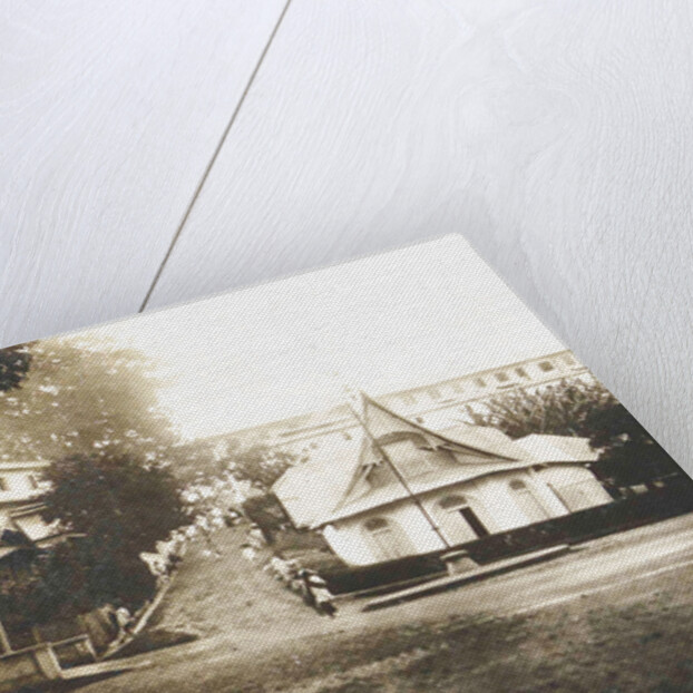 Sumatra indonesia village at Fort de Cock by Anonymous