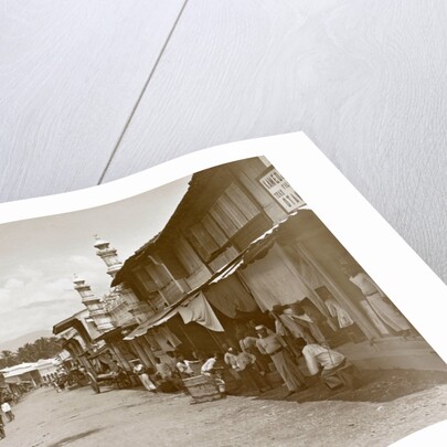 Padang street Klingalese district by Christiaan Benjamin Nieuwenhuis