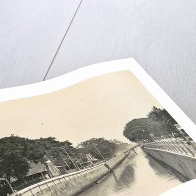 Batavia, Indonesia Molenvliet with Hotel des Indes by Anonymous