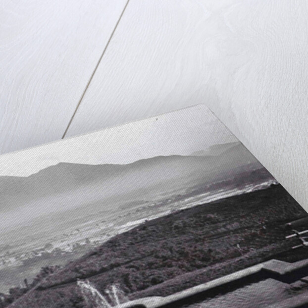 Java panorama Goentoer from the Kurhaus Parahyangan or Priangan or Preanger Java, Indonesia by Anonymous