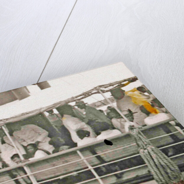 Java, Indonesia, ship departure from Belawan by Anonymous