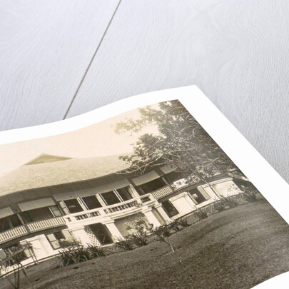 Medan, home of Mr. Heinecken with garden, Indonesia by Anonymous