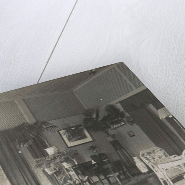 Medan, interior house of Mr. Heinecken, Indonesia by Anonymous