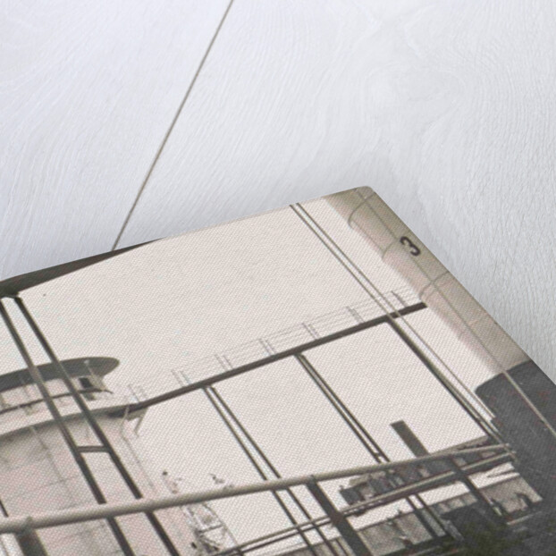 Sumatra indonesia Pangkalang-Brandan with factory complex by Anonymous