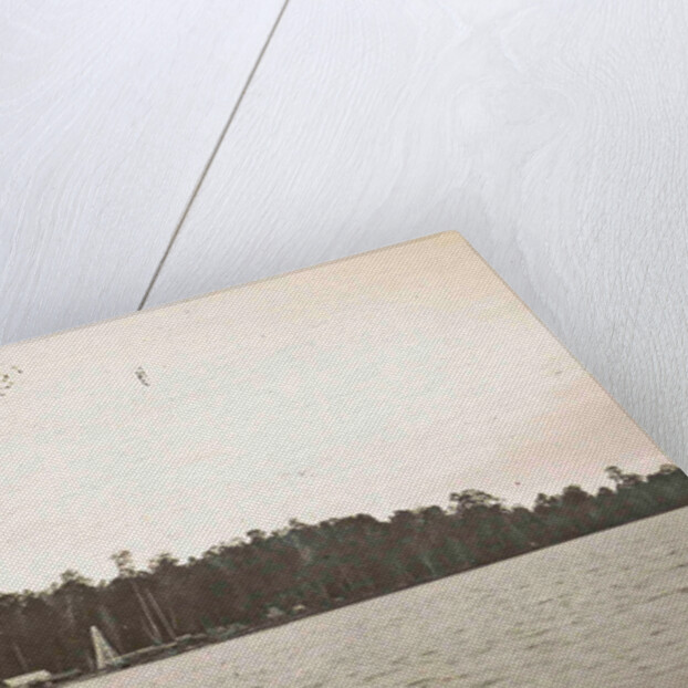 Sumatra, Pangkalang-Brandan with river, Indonesia by Anonymous