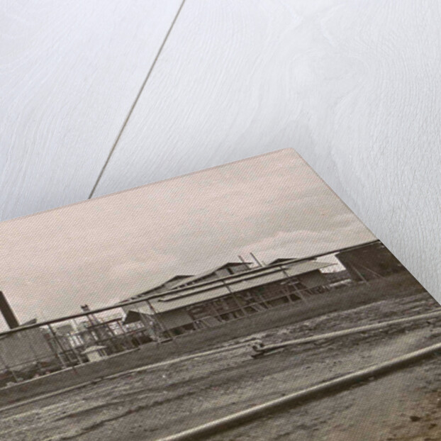 Sumatra indonesia Pangkalang-Brandan with group for factory complex by Anonymous