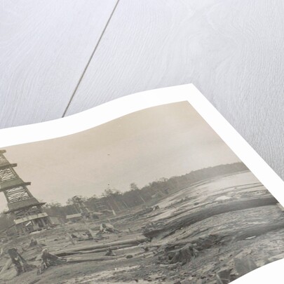 Sumatra, Pangkalang-Soesoeh new rig under construction, Indonesia by Anonymous