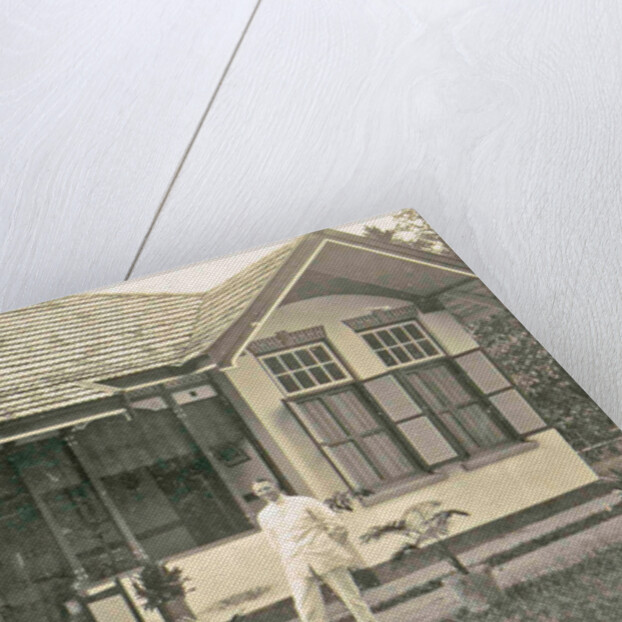 Sumatra indonesia, home Toentoengan (Deli Mij) With C. Kroese yard by Anonymous