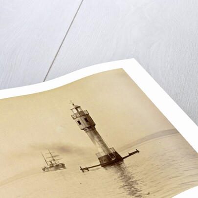 Lighthouse, South of the Lacs amers, al-Buhayrah al-Murra al-Kubra, Great Bitter Lak by Anonymous