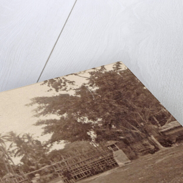 Dutch East Indies, indonesia, western gate of Hataram during Lombok Expedition 1894 by Anonymous