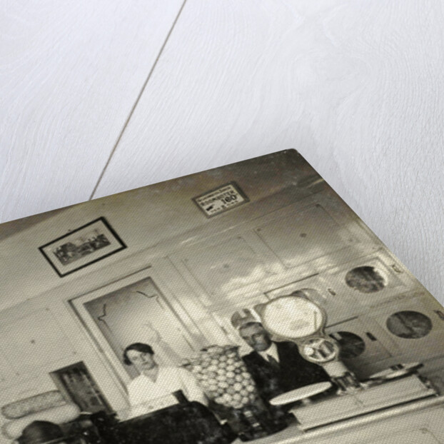 interior of the store in dairy and meat products from W van Drielst by Anonymous