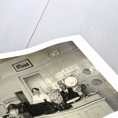 interior of the store in dairy and meat products from W van Drielst by Anonymous