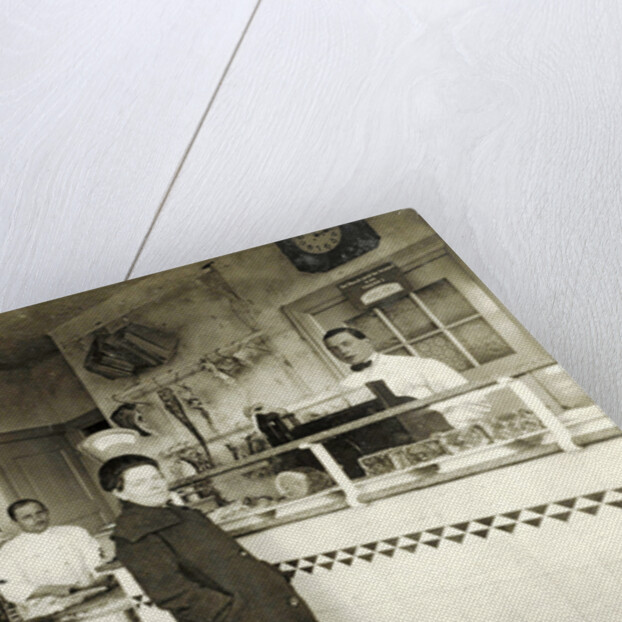 Interior of the butchery of A. Velzeboer, Meeuwenlaan 185, Amsterdam by Anonymous