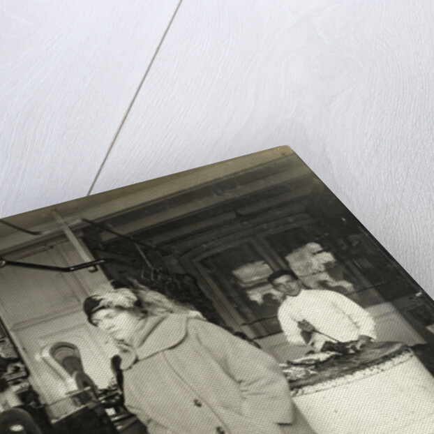 Interior of the butchery of P. de Gruyter, Oude Waal 2, Amsterdam, Netherlands by Anonymous