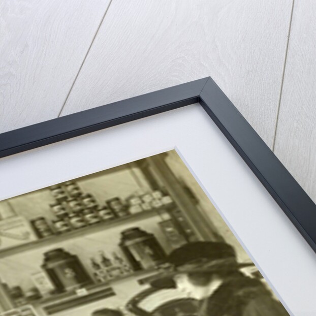 Interior of the grocery G. v.d Woerdt Van Woustraat 180, Amsterdam by Anonymous