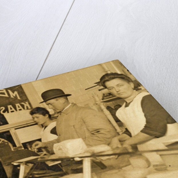 Interior of the dairy J.A. v.d Zalm, Copernicuslaan, The Hague, Netherlands by Anonymous