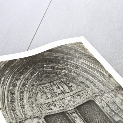 Church Portal with sculptures by Anonymous